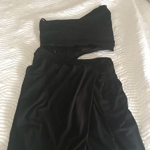 Black dress never wear beautiful